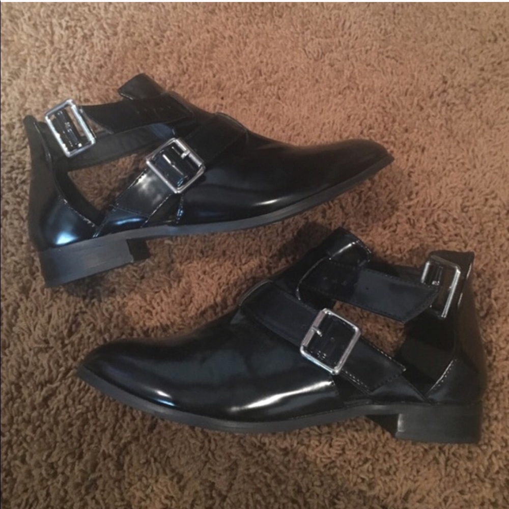 ASOS cut out booties